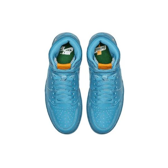 NEW Mens 10.5 NIKE Air Jordan 1 Retro High OG Shoes Sneakers Gatorade AJ5997-455 - Picture 3 of 6